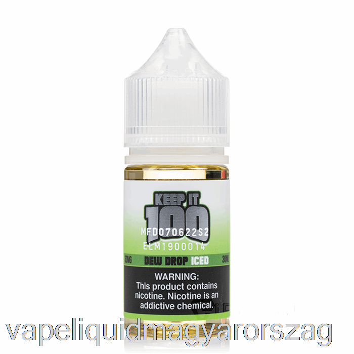 Harmatcsepp Jeges - Tartsa Meg 100 Só - 30 Ml 20 Mg Vape Toll
